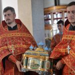 Пребывание ковчега с частицей мощей святого благоверного князя Александра Невского в пределах Борисовской епархии