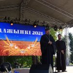 Священнослужитель Никодим Пашков принял участие в «Дожинках» Смолевичского района