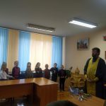 В день Церковного новолетия протоиерей Павел Яцукович благословил учащихся на успешную учебу