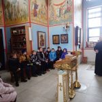 В храме Рождества Христова а.г.Острошицы состоялась беседа с учащимися