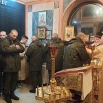 В войсковой части г. Марьина Горка была совершена Божественная литургия