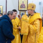 Патриарший Экзарх совершил всенощное бдение в Александро-Невском кафедральном соборе г. Марьина Горка