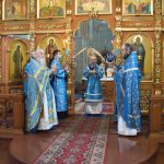 В Неделю 24-ю по Пятидесятнице Патриарший Экзарх всея Беларуси возглавил Божественную литургию в Ляденском мужском монастыре