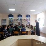 Иерей Александр Тарасевич провел беседу со школьниками