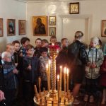 Учащиеся Рованичской школы посетили храм Воздвижения Креста Господня в аг. Рованичи