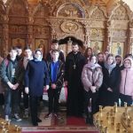 Учащиеся СШ №1 гп. Смиловичи посетили храм святого великомученика Георгия Победоносца