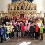 Для воспитаников детского сада г. Смолевичи провели экскурсию в храме Минской иконы Божией Матери г. Смолевичи
