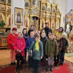Учащиеся Капланецкой средней школы Березинского района посетили храм святителя Николая Чудотворца г. Березино