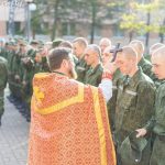 В часовне при воинской части в Марьиной Горке отметили престольное торжество