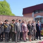 В г. Смолевичи с участием священнослужителя состоялось торжественное мероприятие, посвященное Дню Победы