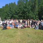 Слет православной молодежи Борисовской епархии прошел в Крупском благочинии на озере Селява