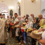 Праздник Преображения Господня в кафедральном соборе Воскресения Христова г. Борисова