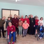 Поздравление воспитанников дневного пребывания инвалидов Борисовского ТЦСОН с праздником Покрова Пресвятой Богородицы