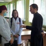 Иерей Артемий Щербицкий встретился с учащимися Борисовского медицинского колледжа