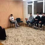 «О малой Церкви» говорил священник Сергий Чукович со студентами Жодинского политехнического колледжа