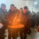 Военнослужащие воинских частей Северо-западного оперативного командования посетили храмы Борисовского благочиния