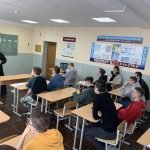 Иерей Фёдор Малеев провел беседу с учащимися Жодинского колледжа