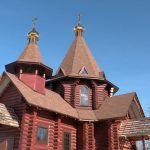 Первый деревянный храм строят в Борисове