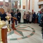 Протоиерей Сергий Башкиров провёл для руководителей и педагогических работников Минщины экскурсию по храму