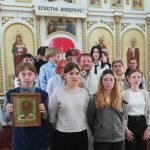 Молодежное объединение «Вытокi» посетило храм святителя Николая Чудотворца г. Червень