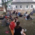 Иерей Иоанн Шибеко провел беседу с ребятами, отдыхающими в оборонно-спортивном лагере «Рубеж»