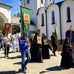Престольный праздник в Ксениевском монастыре деревни Барань
