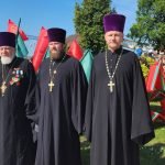 В День Независимости иерей Григорий Целков совершил молебен о мире