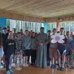 Протоиерей Илья Гончарук встретился с детьми оздоровительного лагеря «Папараць — кветка»