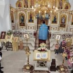 В Александро-Невском соборе г. Марьина Горка был совершен молебен на начало учебного года и прошла линейка воскресной школы