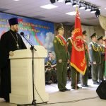 Священник Сергий Чукович поздравил военных автомобилистов и дорожников с их профессиональным праздником