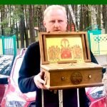В Борисов прибывают ковчежцы с частицами святых мощей и икона прп. Елисея Лавришевского