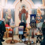Протоиерей Александр Целков совершил молебен для военнослужащих нового пополнения