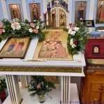 В городе Жодино пребывают иконы святителя Спиридона Тримифунтского и мучеников Адриана и Наталии с частицами мощей
