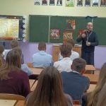 Иерей Андрей Ивойлов принял участие в едином уроке в Голоцкой СШ