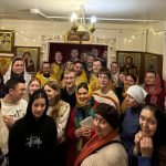 Иерей Артемий Щербицкий вместе с молодежной группой прихода посетил храм мчц. Татианы в Минске