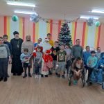 Поздравление с праздником Рождества Христова особенных детей в ЦКРОиР Борисовского района и детском отделении ЦРБ