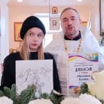 Воспитанница воскресной школы прихода храма г. п. Руденск удостоена диплома I степени