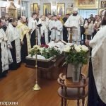 Епископ Амвросий совершил чин отпевания иерея Владимира Сташкевича