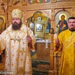 В канун праздника Обрезания Господня епископ Амвросий совершил всенощное бдение в Иоанно-Богословском монастыре д. Домашаны