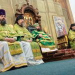 Епископ Амвросий возглавил престольное торжество в Ляденском мужском монастыре