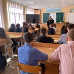 Иерей Алексей Масленков встретился с учащимися Капланецкой школы