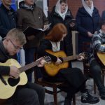 На приходе храма Рождества Христова г. Борисова в последний день Масленицы прошла ярмарка и состоялся праздничный концерт