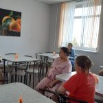 В Борисовском роддоме поговорили о празднике Благовещения и совершили молебен