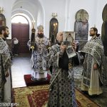 Архиерей совершил Литургию Преждеосвященных Даров в кафедральном соборе