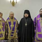 Епископ Амвросий сослужил Святейшему Патриарху Кириллу