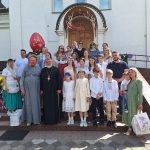 Детская творческая группа Никольского прихода г. Логойска выступила на празднике воскресной школы в городе Минске