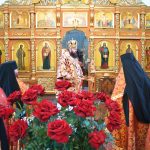 Во вторник Светлой седмицы епископ Борисовский и Марьиногорский Амвросий совершил Божественную литургию в Ляденском мужском монастыре
