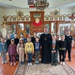 Худовецкие школьники посетили Никольский храм в Крупках