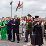 Борисов принял эстафету Мира и воинской славы