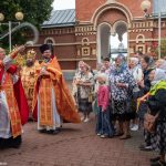 В день отдания праздника Пасхи епископ Амвросий совершил Литургию в кафедральном соборе Воскресения Христова г. Борисова